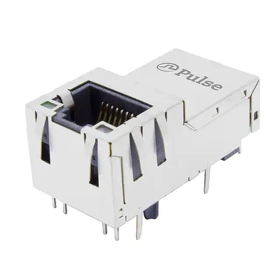 La presa verticale 1000 LINK-PP della base-t compatibile di impulso J1V-U2100NL Rj45 con YG/G ha condotto