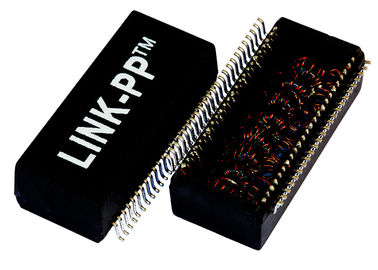 LP5012NL attraversano il modulo 48Pins SMD di magnetica di gigabit della doppia porta XTFZ-M3076