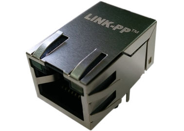 Porto del connettore RJ45 di doratura WT-50036 singolo con 1 x 1 configurazione di Jack