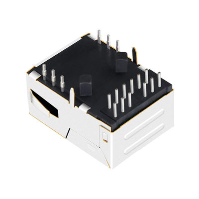 1840783-1 basso profilo RJ45 Jack 100BASE-T Tab Up Without Led