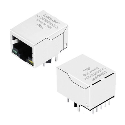 Connettore di A70-112-331N126 Tab Down Ethernet Magnetic RJ45 con POE+ LPJG0926HENL