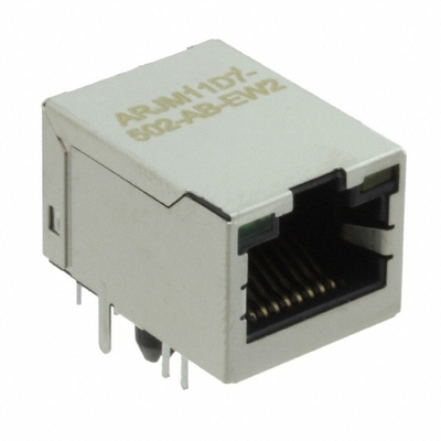 ARJM11D7-502-AB-EW2 Single Port PoE RJ45 con 1GBase-T Magnetics