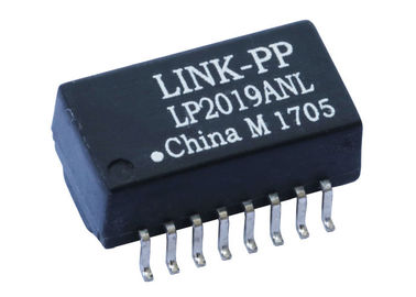 Il trasformatore magnetico LP2019ANL di POE di Ethernet della base-t S16-2019 10/100 sceglie il porto