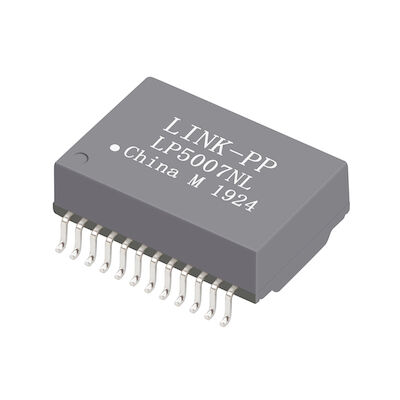 Il trasformatore 10/100/1000 BASE-T di gigabit di Ethernet di LP5007NL sceglie il porto SMT