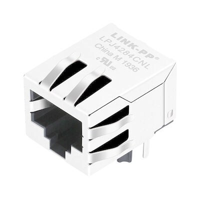 RJP-003TC1 RJ45 con magnetica POE sollevano 10/100Mbps con il crick LPJ4284CNL