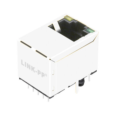 Base-t 1000 del porto di ARJ-148 1x1 RJ45 LAN Through Hole Reflow Connectors LPJD4834BDNL