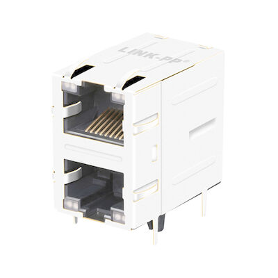 6368011-4 2x1 connettore del porto RJ45 senza magnetica LPJE17200A31NL