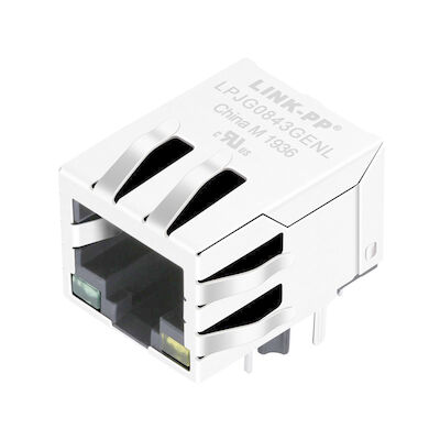 Trasformatore 1000 della base-t RJ45 di HR931143C Jack modulare LPJG0843GENL