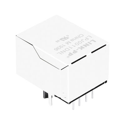 Connett. MAGJACK 1PORT 100 BASE-TX LPJ0011DNL di J0011D01NL attraverso il foro nessun LED