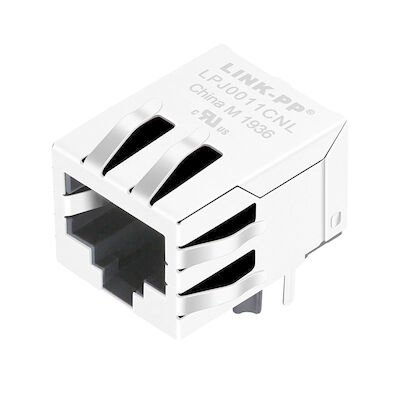 Singolo porto di LPJ0011CNL RJ45, incrocio femminile 13F-64ND2NL di Ethernet di Jack 10/100Mbps