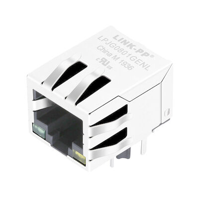 connettore di gigabit dell'incavo LPJG0801GENL del trasformatore RJ45 di 48F -01GYD2NL