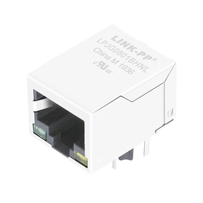 Ethernet magnetica di gigabit della partita ATMEGA88P-20AUR di XRJG-01K-4-H11-320 Rj45 Jack
