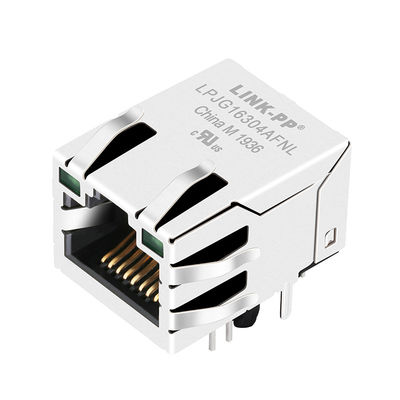 5-6605809-7 piedinatura del fermaglio Rj45 schermata con il PC del pannello di media del LED