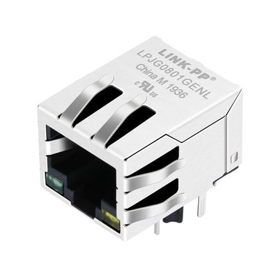Femmina del trasformatore Rj45 di Ethernet di gigabit di RB1-215BAM1A al fermaglio