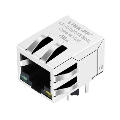 48F-01GY2DPL2NL 10 Ethernet di gigabit della partita ATMEGA88P-20AUR del connettore di Pin Rj45
