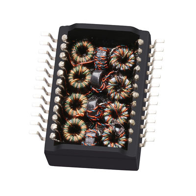 trasformatore 1CT di Ethernet di gigabit di HF 24HSS1041A-2: 1CT SMD 1500Vrms LP5007NL