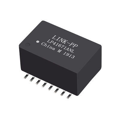 Isolamento ad alta tensione Lan Magnetic Telecom Transformer LP41671ANL-6 di XFATM9ULR1 4800V PoE+