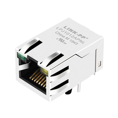J1012F21R 10/100BT RJ45 con il connettore schermato magnetica integrato LPJ1012APNL