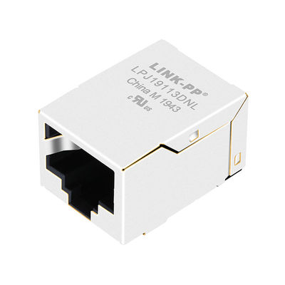 Il porto SMT IL RJ45 Jack Magnetic Network Connector Without di J0C-0003NLT 1x1 ha condotto