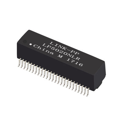 trasformatore 50pins Corss H5020NLT del montaggio di superficie di magnetica di 2x 10/100/1000Base-T
