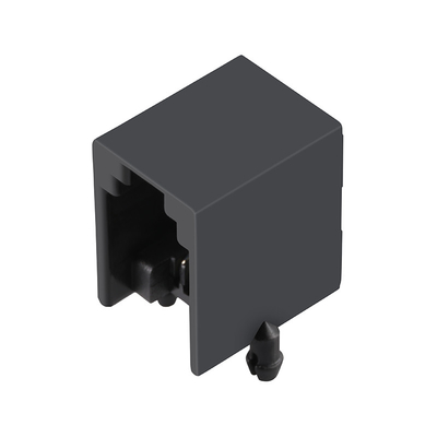 90 gradi 6p2c ad angolo retto Tab Up Unshielded Rj 11 Jack modulare E5362-3006g2-L