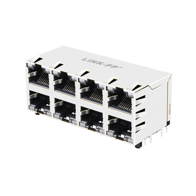 Porto Jack Shielded Without Led del porto Rj45 della base-t 2x4 di JX20-0206NL 10/100 multi