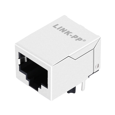 Base-t Tab Down di JX0C-0005NLT 10/100 1 Ethernet di superficie Jack Without Led del supporto Rj45 del porto