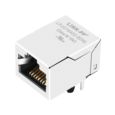 Base-t 1000 di magnetica integrata porto RJ45 Jack di RT9-HK-0002 1x1 Tab Up Without Led