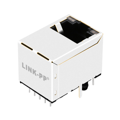 Base-t di G55-122N-155 10G tramite il supporto verticale Magjack di POE RJ45 del foro 1 porto
