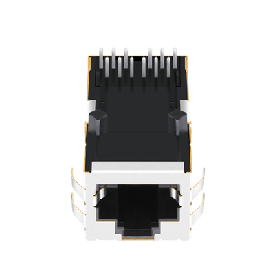 2250354-1 una presa magnetica 4PPoE Tab Up Without Led del connettore della base-t RJ45 del porto 5G