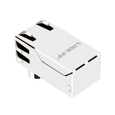 Base-t 1000 di 0813-1X1T-M1-F Tab Down POE RJ45 Jack 1 porto senza RoHS principale