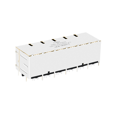 Connettori magnetici 12P8C della base-t RJ45 del porto 10G di JT5-2470NL 2x6 con i TUBI LEGGERI