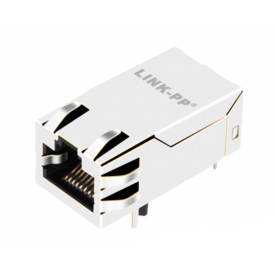 Singola linguetta del porto 2.5G BASE-T PoE RJ45 Magjack di HFJT1-2GH4PRL 1A SU senza principale